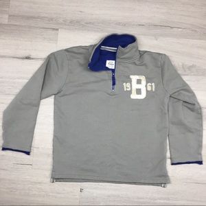 Mini Biden Boys 1/4 Zip Sweatshirt, 9-10Y
